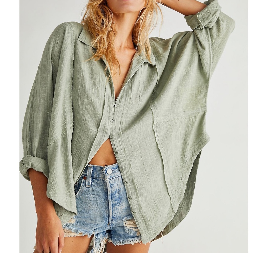 Free People/We The Free One and Only Buttondown